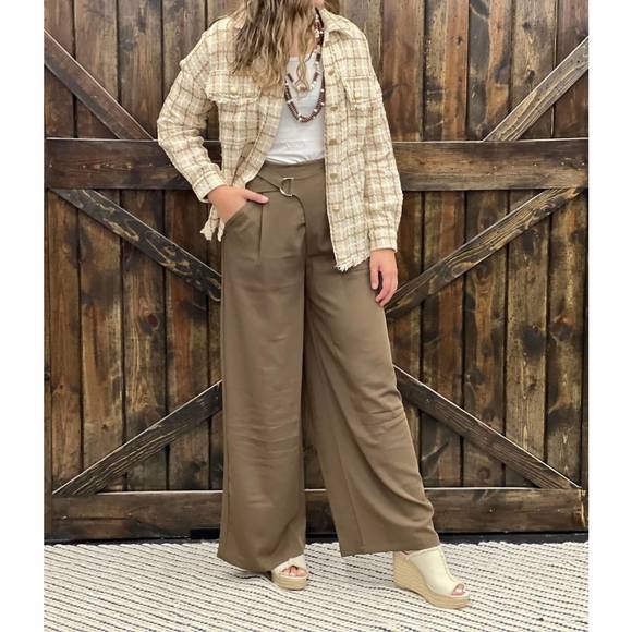 Allie Rose | Pants & Jumpsuits | New Allie Rose Twill Pants In Brown ...